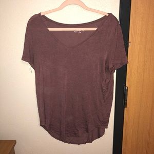 Pink/red Large V-neck